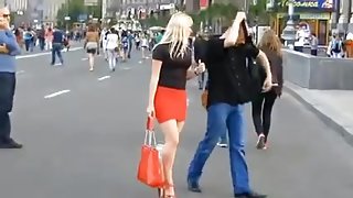 High heels in Ukraine 02  2 high heeled girls chatting