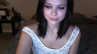 Shy Teen Fingers To Hot Orgasm On Webcam